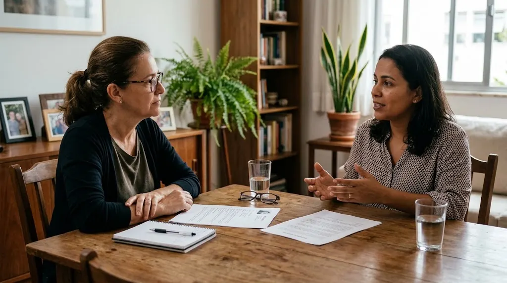 Como contratar cuidador de idosos: o que avaliar antes de abrir a porta de casa