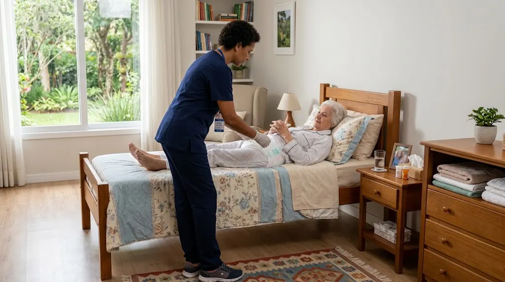 Ergonomia para cuidadores: como evitar lesões na rotina de cuidado domiciliar