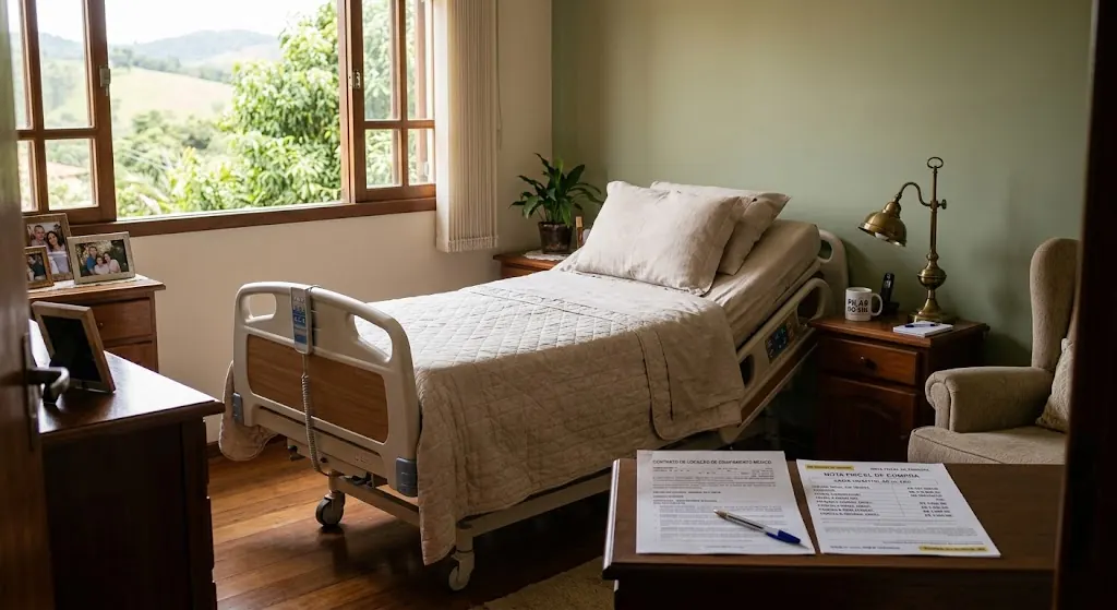 Aluguel ou compra de cama hospitalar: como decidir o que vale mais para a sua família
