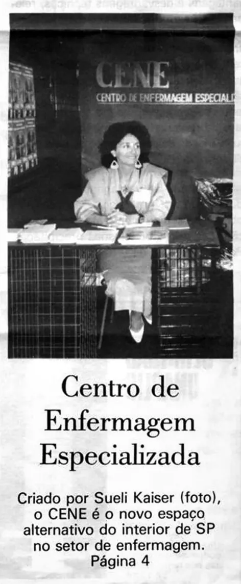Registro histórico do Centro de Enfermagem Especializada