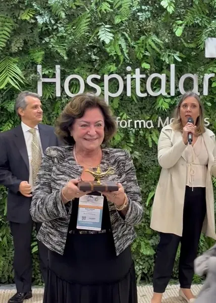 Reconhecimento na feira Hospitalar